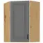 Konyhaszekrény STILO DUSTGREY/ARTISAN 60X60 GN-90 1F (45°)