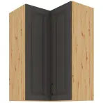 Konyhaszekrény STILO GRAFIT/ARTISAN 60X60 GN-90 2F (90°)