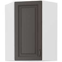 Konyhaszekrény STILO GRAFIT/fehér 60X60 GN-90 1F (45°)