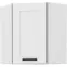 Konyhaszekrény LUNA fehér/fehér 60X60 GN-72 2F (45°)