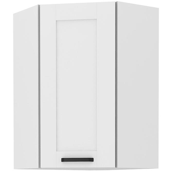Konyhaszekrény LUNA fehér/fehér 60X60 GN-90 1F (45°)