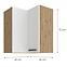 Konyhaszekrény LUNA fehér/ARTISAN 60X60 GN-72 2F (90°),2