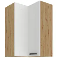 Konyhaszekrény LUNA fehér/ARTISAN 60X60 GN-90 2F (90°)