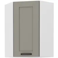 Konyhaszekrény LUNA CLAYGREY/fehér 60X60 GN-90 1F (45°)