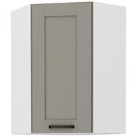Konyhaszekrény LUNA CLAYGREY/fehér 60X60 GN-90 1F (45°)