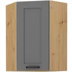 Konyhaszekrény LUNA DUSTGREY/ARTISAN 60X60 GN-90 1F (45°)