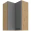 Konyhaszekrény LUNA DUSTGREY/ARTISAN 60X60 GN-90 2F (90°)