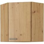 Konyhaszekrény MODENA Fekete/tölgy ARTISAN 60X60 GN-72 2F (45°)