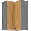 Konyhaszekrény AVA ARTISAN/Antracit 60X60 GN-90 2F (90°)