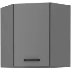 Konyhaszekrény NESSA Antracit 60X60 GN-72 2F (45°)