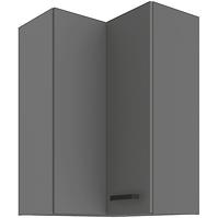 Konyhaszekrény NESSA Antracit 60X60 GN-90 2F (90°)