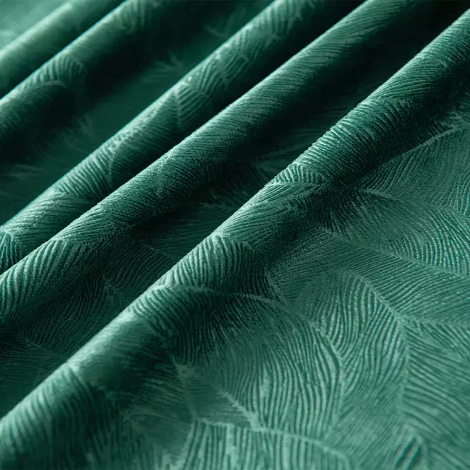 Sötétítő karikán Velvet GY2328/270G/M2/7 140x250 cm zöld,2