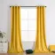 Sötétítő karikán Velvet PB103/200G/M2/25 140x250 cmsárga
