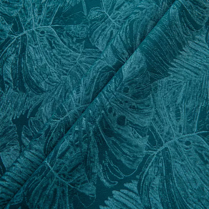 Sötétítő karikán Velvet PB2327/240G/M2/15 140x250 cm tengerkék