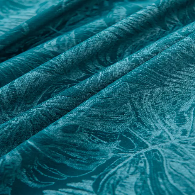 Sötétítő karikán Velvet PB2327/240G/M2/15 140x250 cm tengerkék