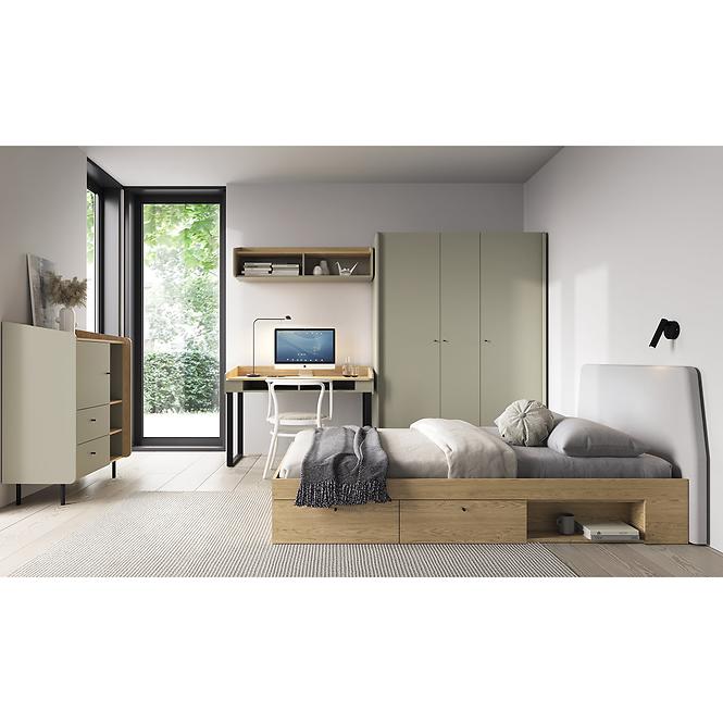 Vitrin Alessio AE5 2S1D Eukaliptusz V/Tölgy Baltic