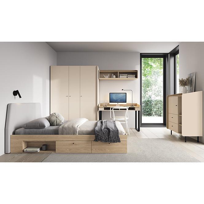 Ágy Alessio AE12  90 Tölgy