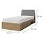 Ágy Alessio AE12  90 Tölgy Baltic,2