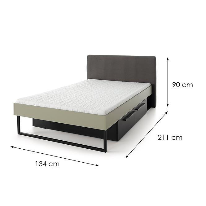 Ágy Sergio SE13  120 Eukaliptusz/ONYX,2