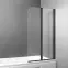 Kád üveglap Natali Black 2 HX121,2