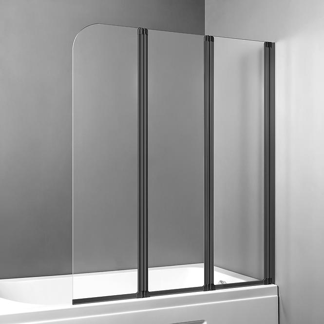 Kád üveglap Natali Black 3 HX121