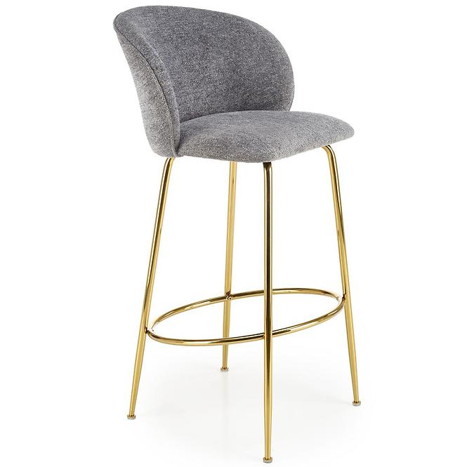 Bárszék H116 hamu/aranysárga