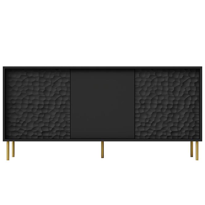 Komód Bullet KM-1 fekete/arany,6