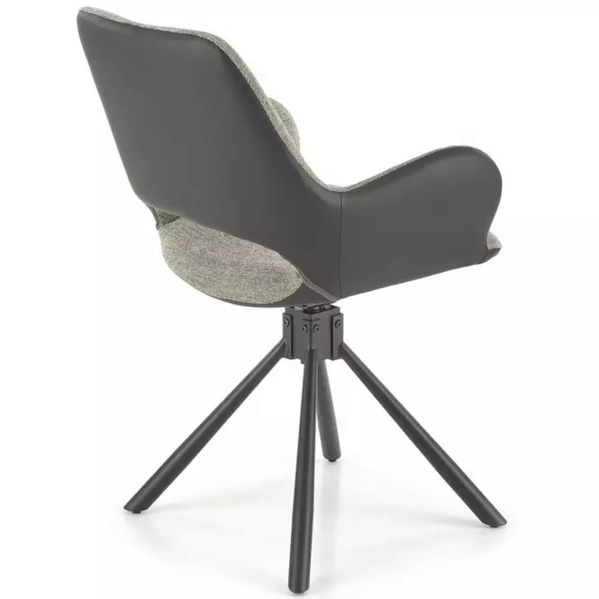 Szék K494 szürke/fekete,3