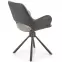 Szék K494 szürke/fekete,3
