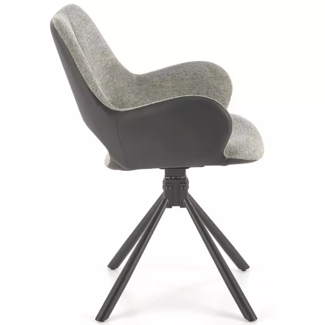 Szék K494 szürke/fekete