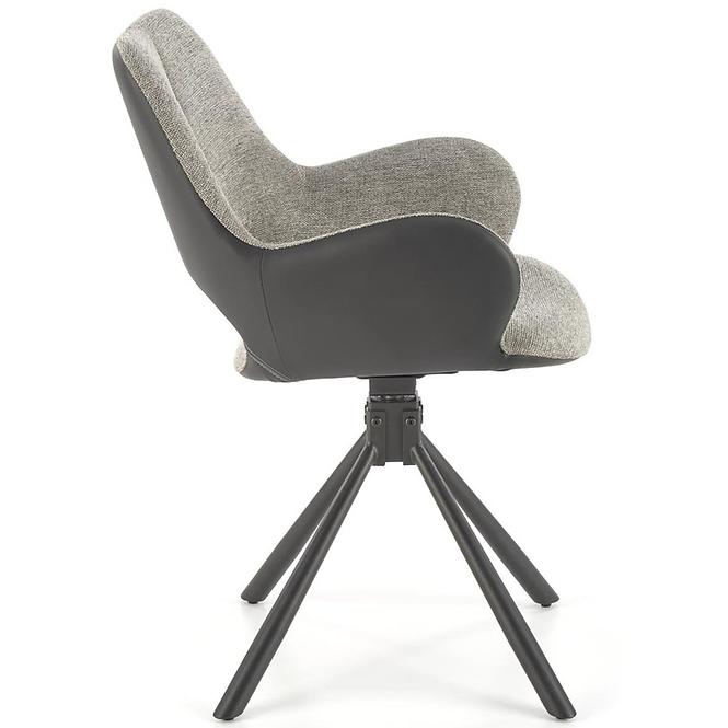 Szék K494 szürke/fekete