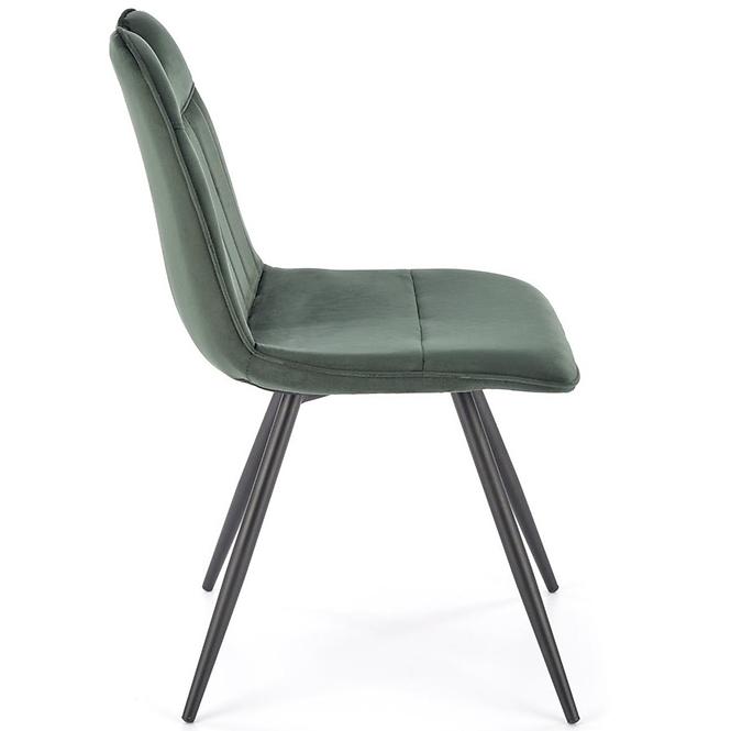 Szék K521 sötét zöld,5