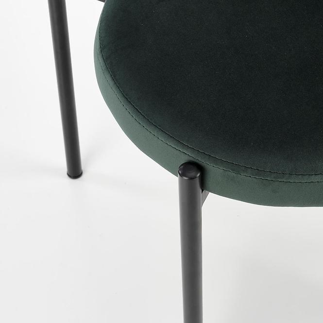 Szék K509 sötét zöld
