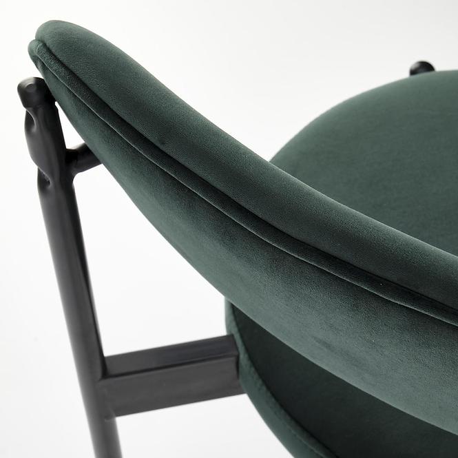 Szék K509 sötét zöld