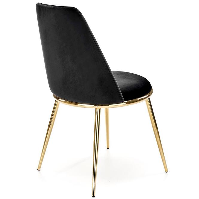 Szék K460 fekete/arany