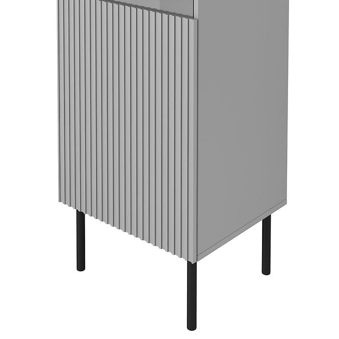 Vitrin Asensio W-1 szürke