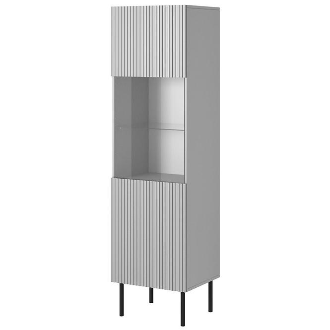 Vitrin Asensio W-1 szürke
