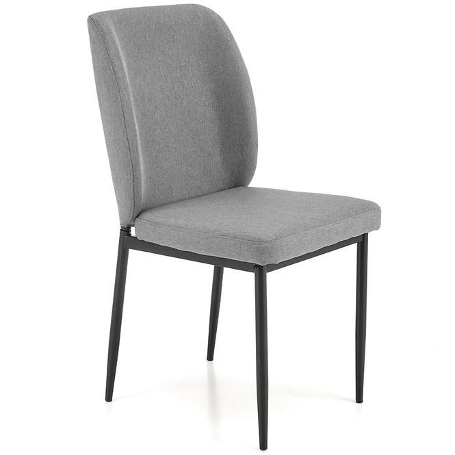 Kerti asztal Jasper + 4székek  üveg/fém – fekete/szürke