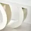 Asztall Galardo 90x160 mdf - fehér/arany,3