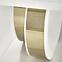 Asztall Galardo 90x160 mdf - fehér/arany,5