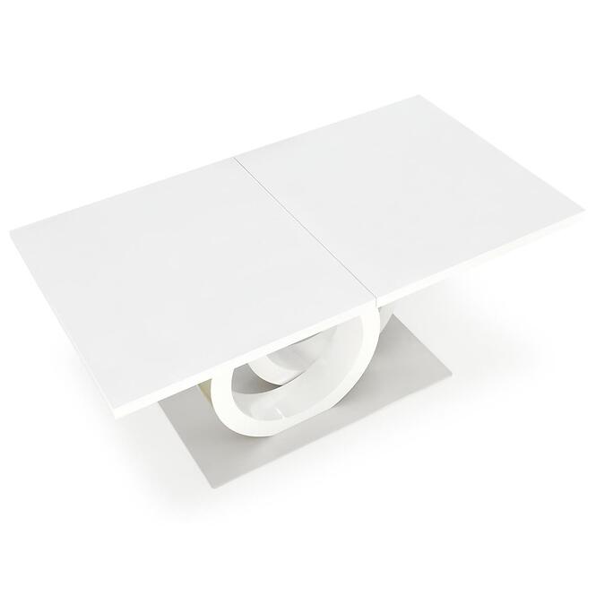 Asztall Galardo 90x160 mdf - fehér/arany,6