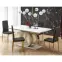 Asztall Galardo 90x160 mdf - fehér/arany,12