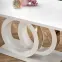 Asztall Galardo 90x160 mdf - fehér/arany,13