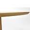 Asztall Lopez 120 mdf/faipari – természetes,4