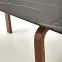 Asztall Lozano 82x140 spiek/acél – fekete üveggolyó/dió,7