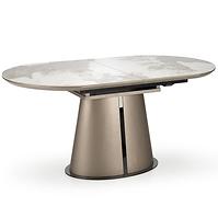 Asztall Robinson 90x160 ceramika/mdf – beżowy üveggolyó/capuc