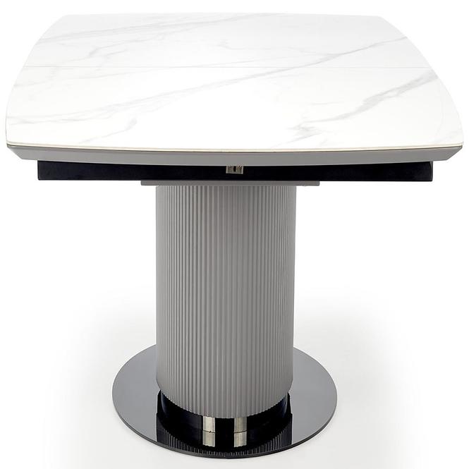 Asztall Dancan 90x160 ceramika/mdf – üveggolyó/hamu