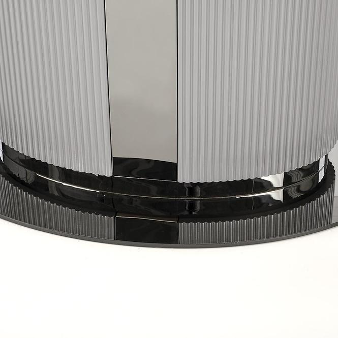 Asztall Dancan 90x160 ceramika/mdf – üveggolyó/hamu