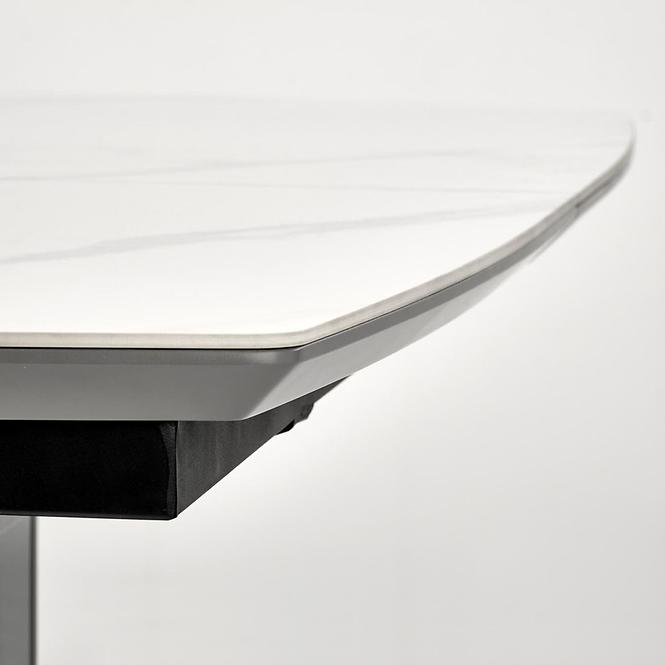 Asztall Dancan 90x160 ceramika/mdf – üveggolyó/hamu
