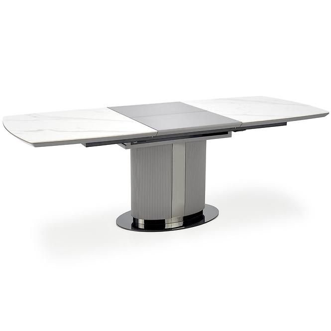 Asztall Dancan 90x160 ceramika/mdf – üveggolyó/hamu